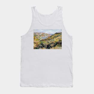 Hills around the Bay of Moulin Huet, Guernsey by Auguste Renoir Tank Top